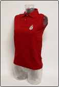 Polo donna smanicata da vela