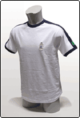 T-shirt a mezza manica con banda