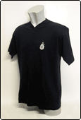 T-shirt collo a V mezza manica