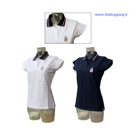 Polo piquet donna manica a 3/4 Lega Navale Italiana